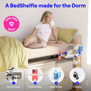 The DormEssential Bedside Shelf / BedShelfie - DormEssential