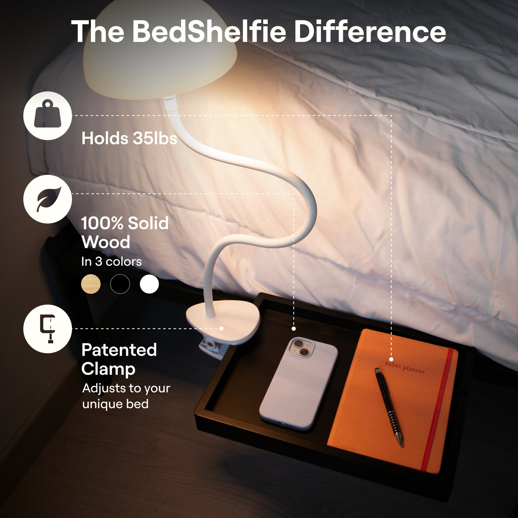 Bundle: Shroommate and BedShelfie